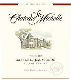 Chateau Ste Michelle Cabernet Sauvignon 2017